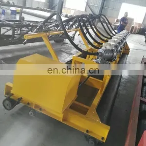 Three Roller Shaft Concrete Road Roller Paver Laying Machine Customizable Length for Sale thumbnail-3