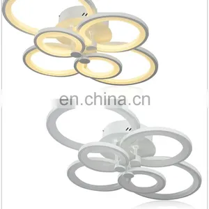 Modern Dimmable by Remote Control Led Acrylic Ceiling Lights for Drawing Room thumbnail-5