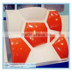 FRP Decorated Panel/ Beautiful Background Plate / Fiberglass Decorative Sheet thumbnail-3