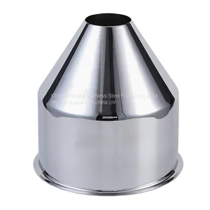 18/8 Stainless Steel Tapered Type Filling Hopper With Difficult to Rust for Oil Press Workshops thumbnail-3