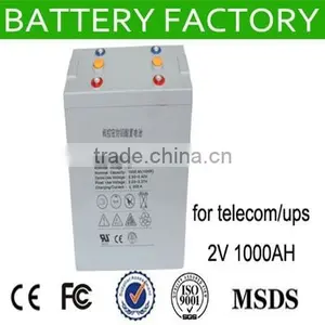 Free Maintenance 2v 1000ah 2v 900ah Battery Agm Deep Cycle Battery 2v1000ah thumbnail-1