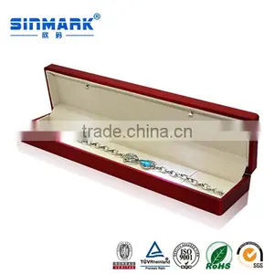 Luxury Wedding Jewelry Box With LED Light For Bracelet /Pendant /Necklace Quality Choice thumbnail-4