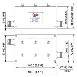 Other Telecommunications Products RF Module Passive Device VHF Band Pass Filter thumbnail-5