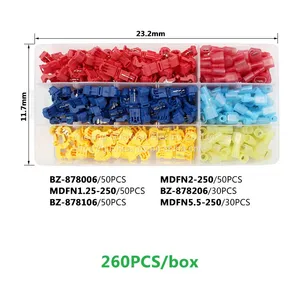 T-type Set Free Wire Terminal Connector Quick Connection Clamp Connector Non-destructive Splitter Boxed thumbnail-2