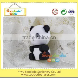3D Mini Panda Eraser thumbnail-1