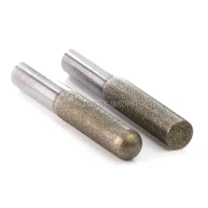 Electroplated Diamond Mounted Point With Round Flat Top L60mm/120mm thumbnail-1