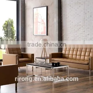 Modern Design Genuine Leather Sofa thumbnail-2