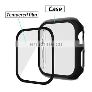 Full Coverage Tempered Film Tpu Screen Protector For Apple Watch Series Crystal Clear Front Protector Case thumbnail-3