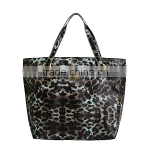 C88791A Fashionable Ladies Simple Leopard Handbag thumbnail-2