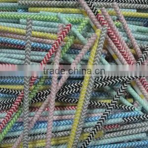 Bulk Assorted Zig Zag Chevron Paper Straws for Party Favors thumbnail-1