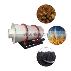 China Factory Rotary Drum Dryer Rotary Pomace Dryer Corn Cylinder Drying Machine thumbnail-1