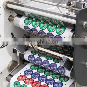 UD320 Automatic Medicine Hangtag Hang Tag Label Digital Die Cutting Machine, PAPER PP PE FILM Roll Sticker Rotary Die Cutter thumbnail-4