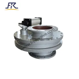 Pneumatic Metal -on-metal Rotating Double Disc Valve FRXZ644Y thumbnail-2
