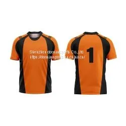Sublimation Rugby Shirt Durable Strong Custom Rugby Jersey thumbnail-2