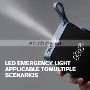 Xiaomi Youpin HOTO Smart Portable Air Compressor Electric Wireless LED Rechargeable Air Pump For Car Bike Tires thumbnail-3