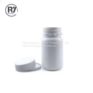Pharmaceutical COA 4oz 5oz 150ml 120ml White HDPE Plastic Tablet Capsule Empty Bottle With Lids thumbnail-5