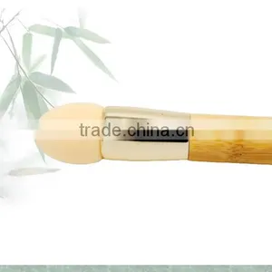 Bamboo Handle Cosmetic Makeup Sponge Brush for Makeup thumbnail-2
