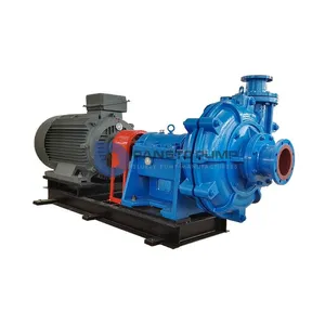 High Elasticity Expeller Seal Slurry Pump for Calcium Sulfate Slurry Discharge thumbnail-1