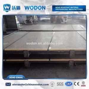 High Impact and Abrasion Hardfacing Chromium Carbide Overlay Wear Steel Plate Dimetal thumbnail-5