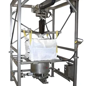 Bulk Bag Jumbo Bag Unloading System Ton Bag Unloading Machine Discharge Bulk Powder Handling Machine thumbnail-3