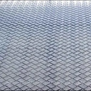 AA1060 H24 5-Bar Aluminum Chequered Plate - Lightweight & Anti-Slip Flooring for Marine & Industrial Use thumbnail-3