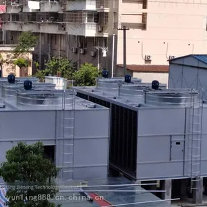 Shengli Oilfield Yunling Cooling Tower Project, High Configuration, Corrosion Resistance, Good Thermal Conductivity thumbnail-2