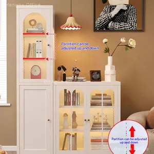 Cream White Metal Pantry Cupboard-CBT685 With Adjustable Laminate 50kg Capicity for Kitchen & Dining-Custom Color&Size thumbnail-3