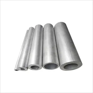 China Factory Direct Sale 6061 100*9mm Aluminum Tube 80*6mm Aluminum Alloy Round Pipe thumbnail-1