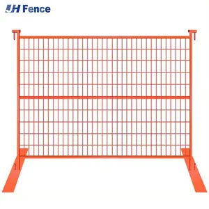 Portable Galvanized Welded Metal Temporary Fence for Construction and Events thumbnail-2