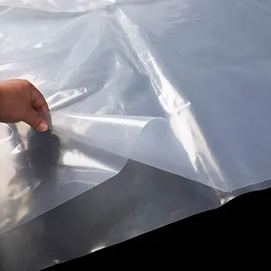 Heavy Duty PE Plastic Round Bottom Trash Bags With Side Gusset for Industrial Use thumbnail-5
