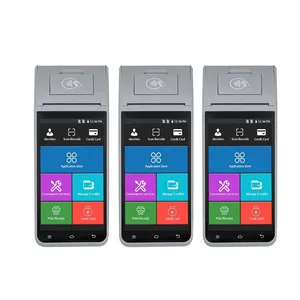 Z90 Handheld Mobile Pos Terminal With NFC Reader Function Support Apple Pay, Provide Sdk, Android Pda Machine With Thermal Printer thumbnail-3