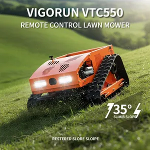 Vigorun Auto Mower Working Degree 35° Long Service Life Tracked Chassis for Wetlands & Marshes thumbnail-2