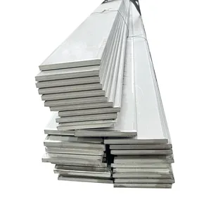 304 Stainless Steel Flat Bar For Elevator Guide Rail Bracket Cold Drawn 2B Tight Tolerance thumbnail-1