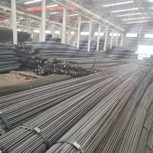 Ribbed Threaded Steel Bar, HRB500, Grade IV Threaded Steel Bar, Suitable for Building Construction and Bending thumbnail-2