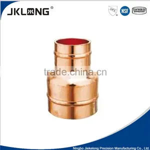 UPC NSF Solder Ring Copper Fitting Reducing Coupling With Stop CxC UPC NSF thumbnail-1