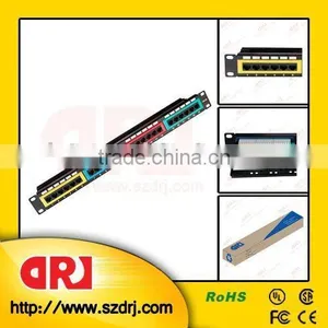 Made in China Cat5e UTP 24 Ports Patch Panel thumbnail-1