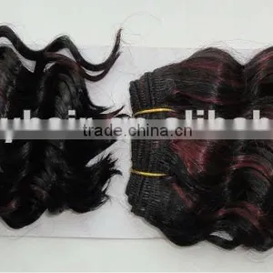 Popular 100% Human Hair Extension Deep Wave thumbnail-1
