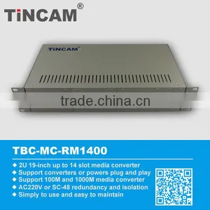 2U 19''16 Slots Fiber Chassis With DC40V+DC48V thumbnail-4