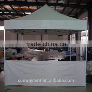 3X3 Folding Gazebo Tent With Half Sidewalls thumbnail-1