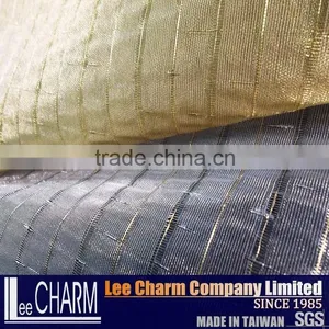 Nylon Metallic Fabric Outfit Material in Gold & Silver Color thumbnail-1