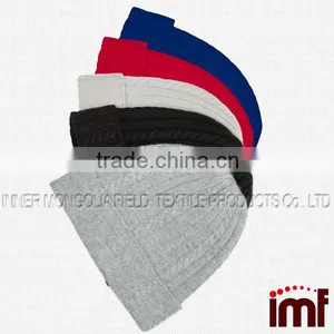 100% Pure Cashmere Cable Knit Hat, Super Soft Beanie thumbnail-1