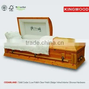 CEDARLAND Wholesale Coffin China Wooden Casket Manufacturers at Best Price Quality Choice thumbnail-1