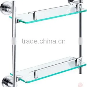 Glass Shelf Stainless Steel thumbnail-1