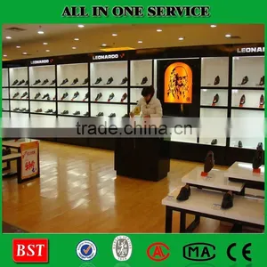 Led Metal Shoe Display Cabinet for Boutique thumbnail-1