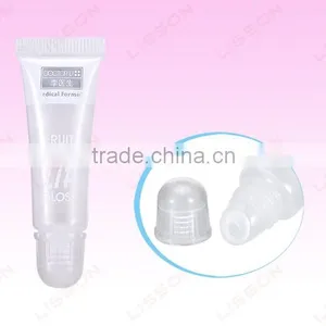 10ml Transparent Tube With Three-in-one Lip Balm Head for Lip-gloss Usage thumbnail-1