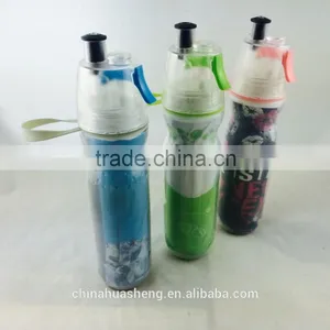 500ml Double Wall PE Clear Mist &sip Cool-Keeping Water Bottle thumbnail-3