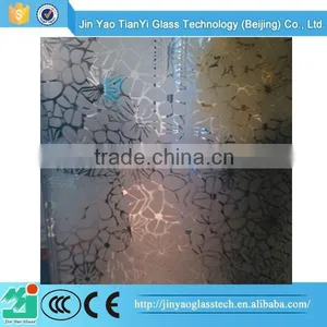 33-19mm Acid Etched Glass for Door thumbnail-5