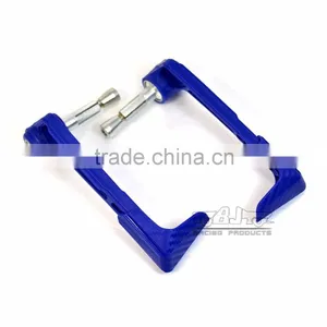 BJ-LG-004 Motorbike Parts Blue Bent Style Adjustable Plastic Motorcycle Lever Guard thumbnail-3