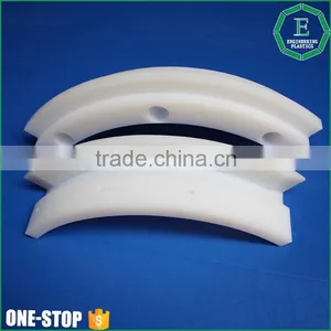 High Impact Wear-resisting Cnc Machining Ballistic Plastic Sheets Tivar1000 White Uhmwpe Bending Guide Quality Choice thumbnail-1