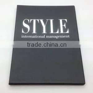 2015 Hot New High Quality Leather Menu Cover for Restaurants thumbnail-4